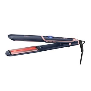 Prancha Mondial Alisadora Tourmaline Ceramic P-01-IR, 110°C a 230°C | Azul / Golden Rose