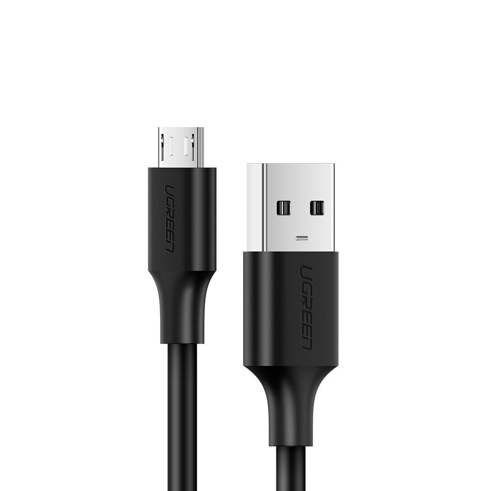 Cabo Ugreen USB-A para Micro USB, 1 Metro - US289 | Preto