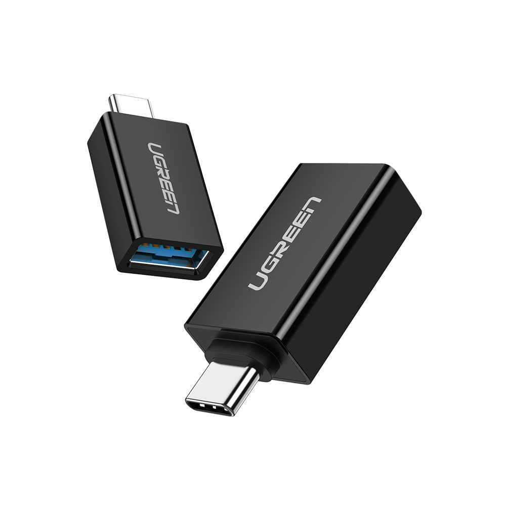 Adaptador Ugreen USB-A 3.0 para USB-C 3.1 - US173 | Preto