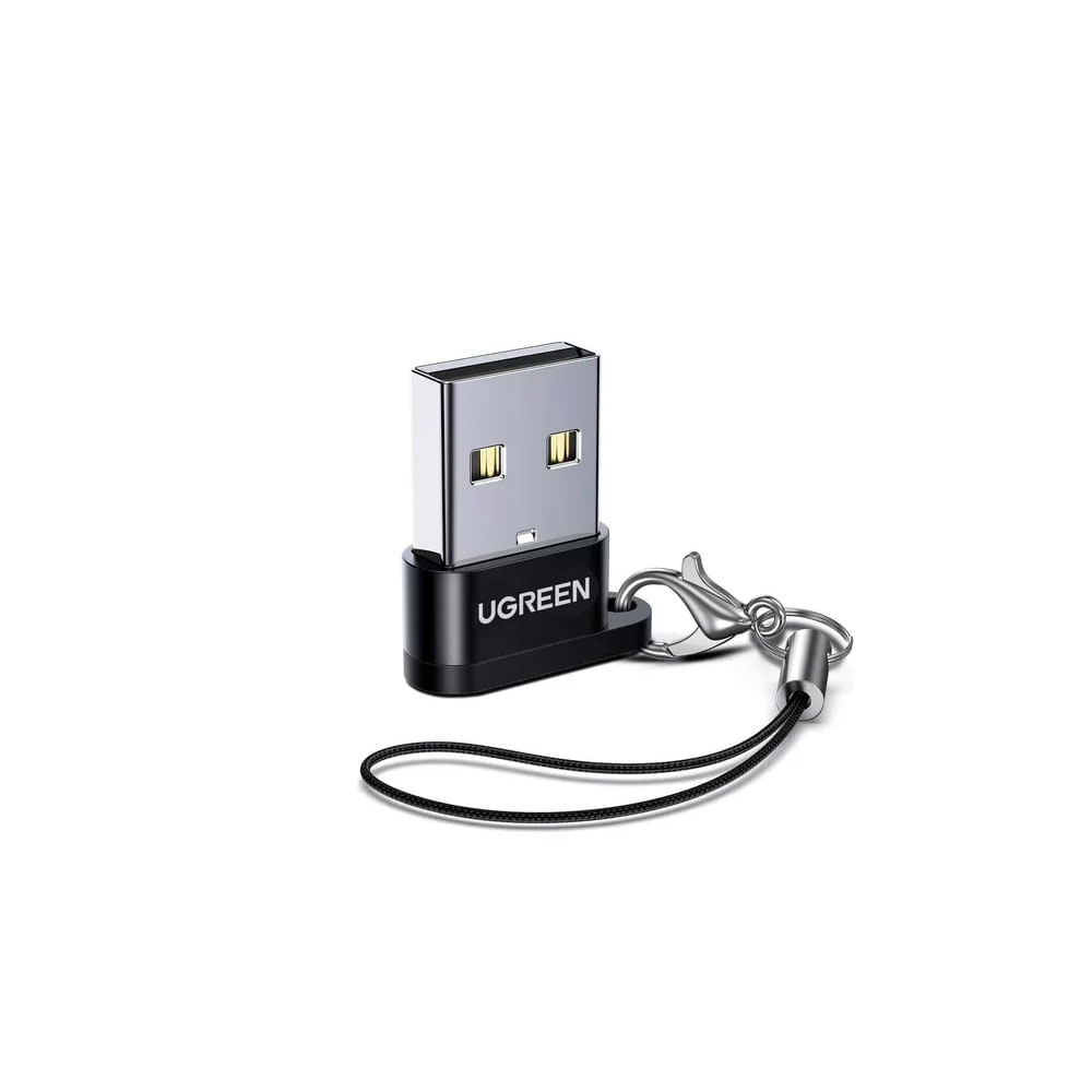 Adaptador Ugreen USB 2.0 para USB-C - US280 | Preto