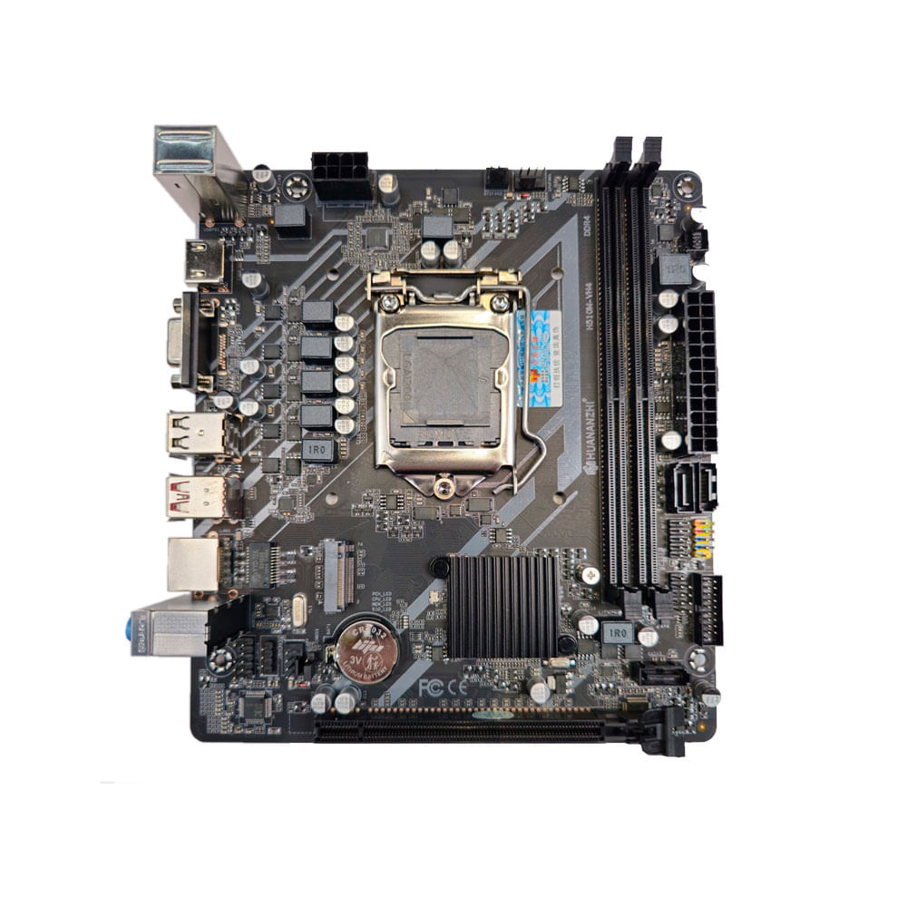 Placa Mãe Huananzhi, Express Chipset Intel H510M-VH4, LGA 1200, ATX | DDR4