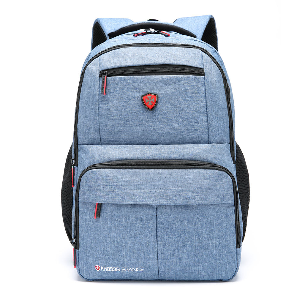 Mochila Kross Elegance Corporate Para Notebook 15.6 Com Saida Usb - KE-BPH40BL | Azul