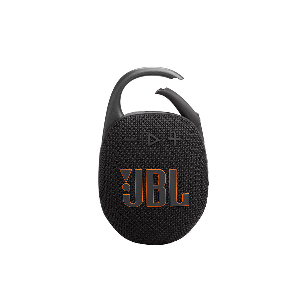Caixa Bluetooth JBL Clip 5, IP67 e Até 12 horas de Reprodução + 3 Horas com PlayTime Boost. | Black