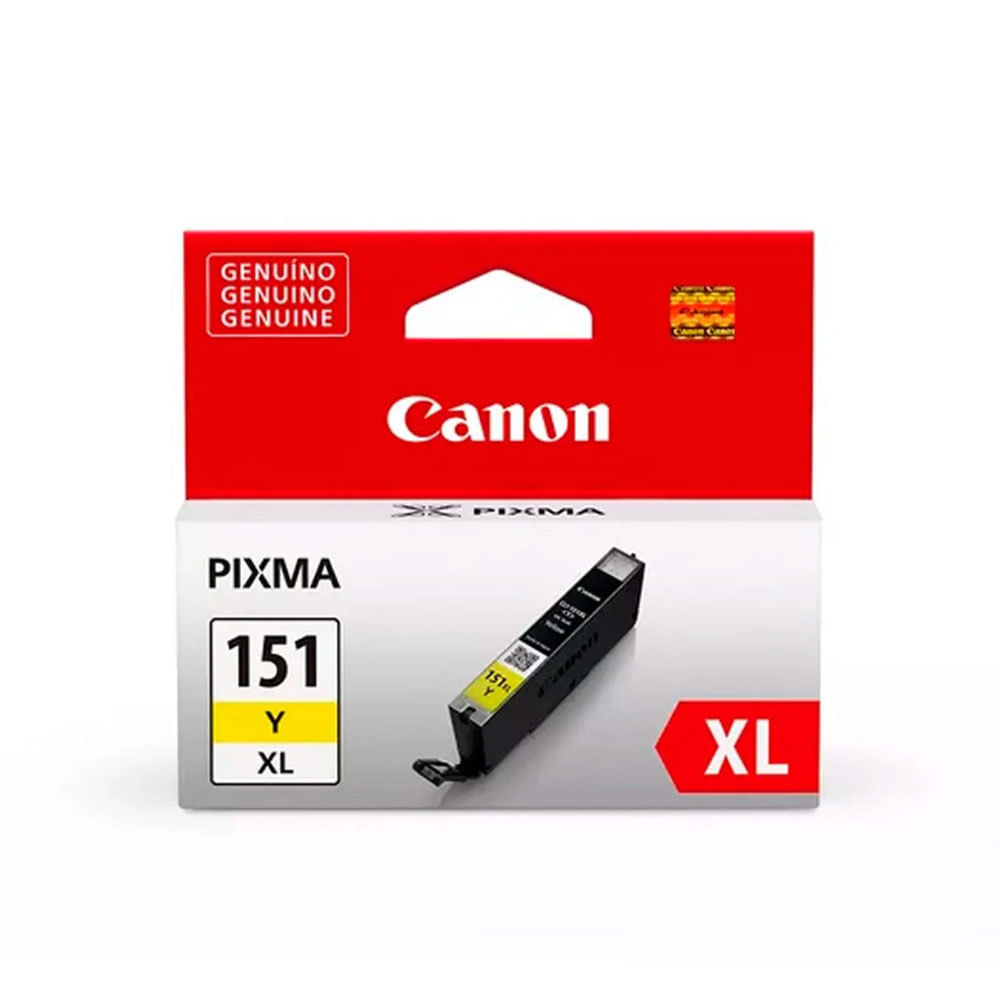 Cartucho Canon CLI-151XL Amarelo 11ml
