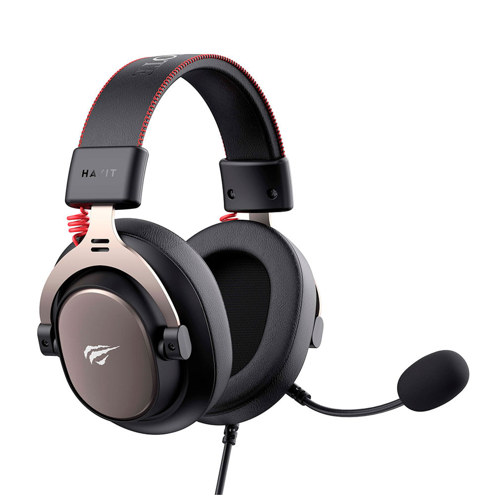 Headset Gamer HAVIT H2015E, Microfone destacável | Black