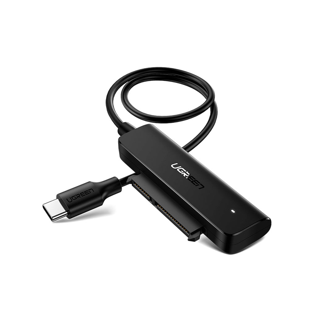 Cabo Adaptador Ugreen USB 3.0 para Sata 2,5" - CM321 | Preto