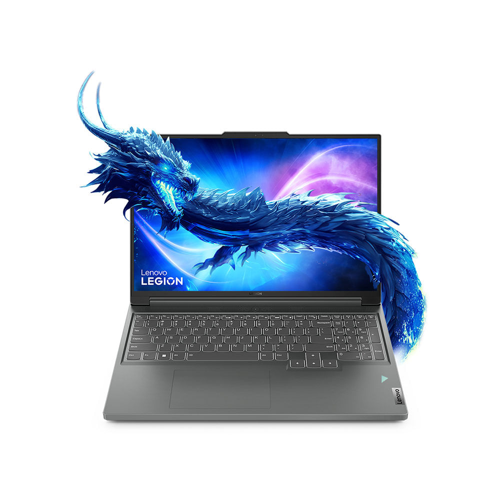 Notebook Gamer Lenovo Legion Slim 5i i7-13700H, 16GB, 512GB SSD, PCIe RTX4060 8GB, W11, 16" WQXGA (2560x1600), 165Hz - 83D60001BR | Storm Grey
