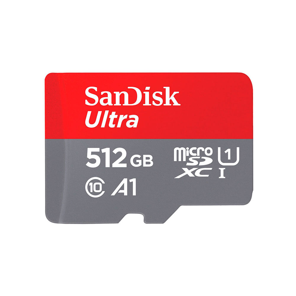 Cartão De Memória Sandisk Ultra MicroSDHC, MicroSDXC e UHS-I | 512 GB
