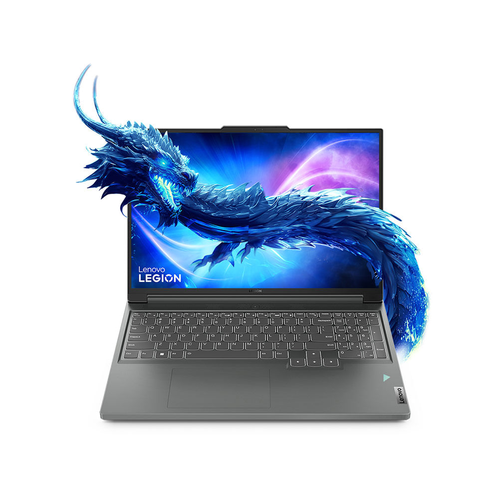 Notebook Gamer Lenovo Legion Slim 5i i5-13420H, 16GB, 512GB SSD, PCIe RTX3050 6GB, W11, 16" WQXGA (2560x1600), 165Hz - 83D60003BR | Storm Grey