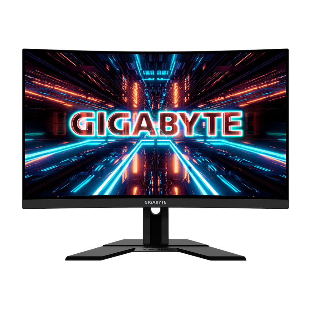 Monitor Gamer Gigabyte 27", 165Hz, Full HD, 1ms, DisplayPort e HDMI, 127% sRGB, Adaptive-Sync - G27FC | Preto
