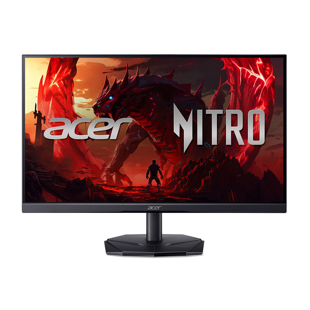 Monitor Gamer Acer KG1 Nitro 24,5" Full HD, Zero Frame, 180Hz, AMD FreeSync, Flickerless, KG251Q P3biip | Preto