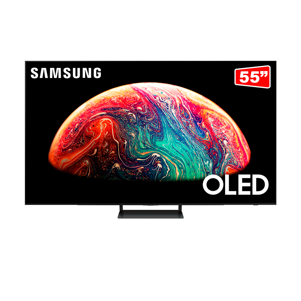 Samsung Smart TV 55" OLED 4K 55S90C, 144hz, Processador com IA | 55S90C