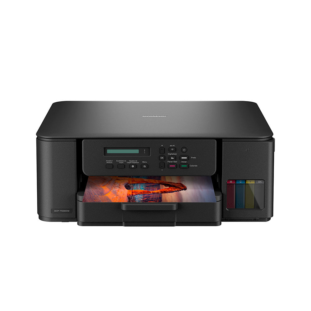 Impressora Multifuncional Brother Tanque de Tinta, Impressão Frente e verso | DCP-T530DW