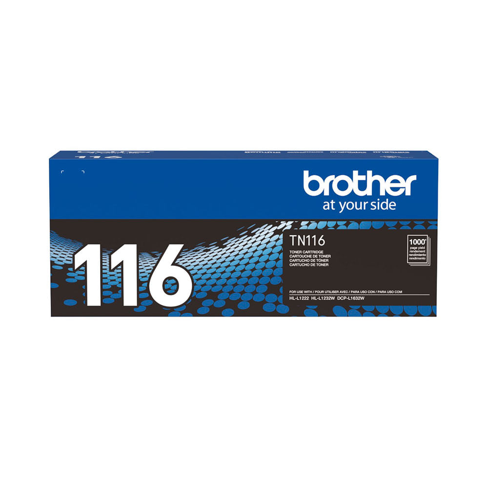 Cartucho Toner Brother Preto - TN116BR | Preto