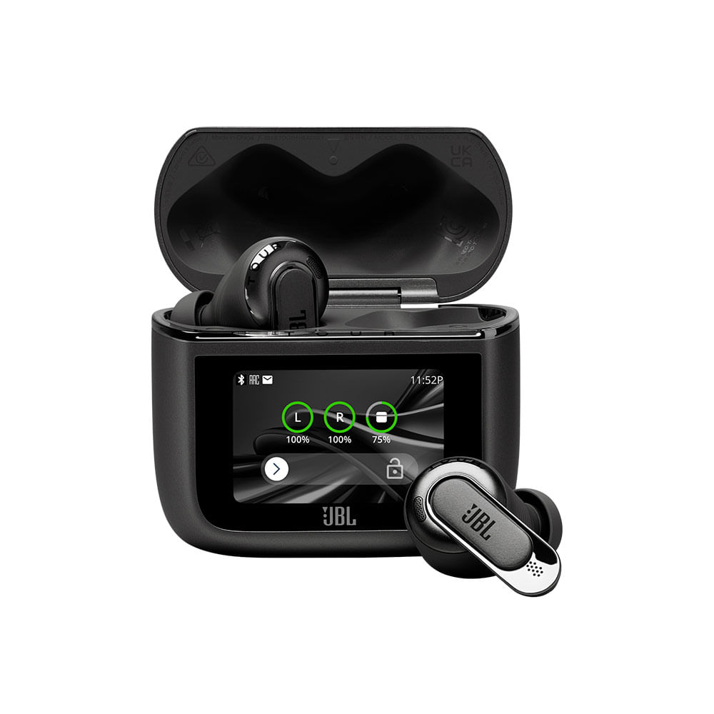 Fone de Ouvido JBL Tour Pro 3 TWS Bluetooth 5.3 - JBLTOURPRO3BLKBR | Preta