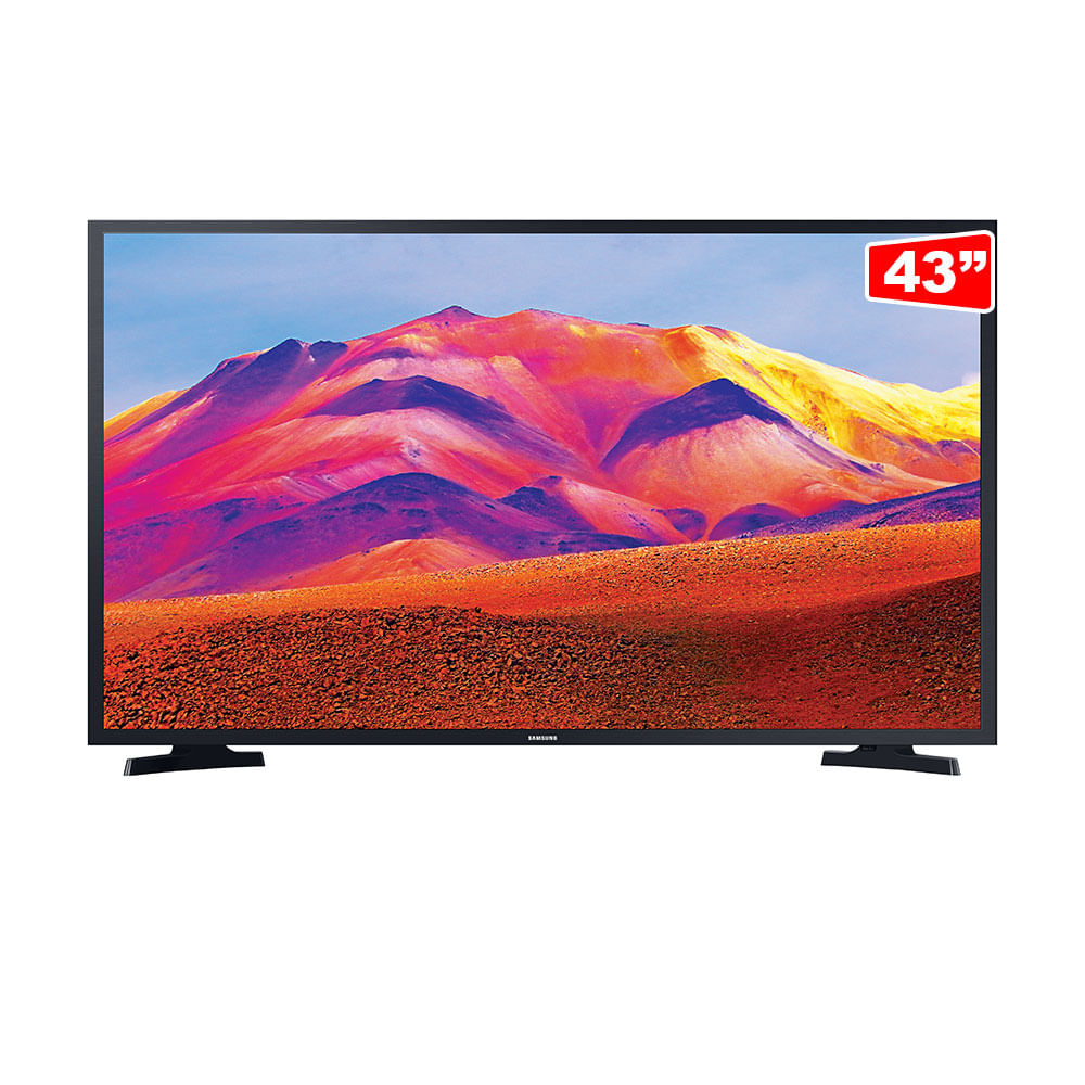 Samsung Smart TV LED 43" LH43BETMLGGXZD, Wi-Fi | Preto