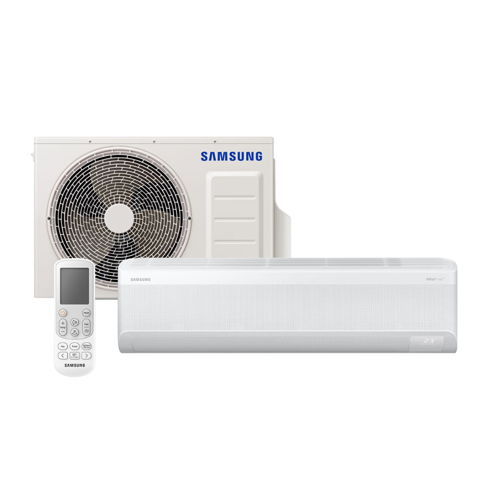 Ar-condicionado Split Samsung Digital Inverter WindFree AI Frio 2 18.000 BTU's | AR18DYFAAWKXAZ