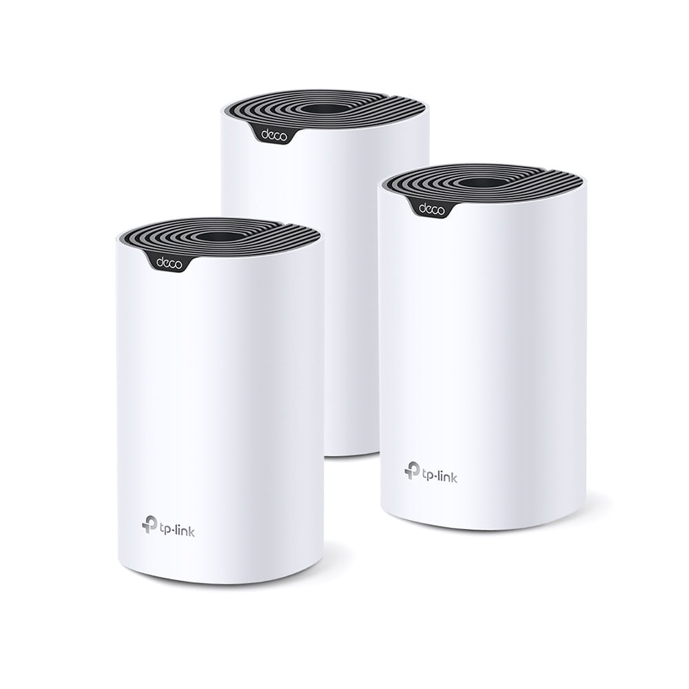 Kit Roteador Wi-Fi 5 Mesh TP-Link Deco S7 Dual-Band AC1900 3 unidades | Branco