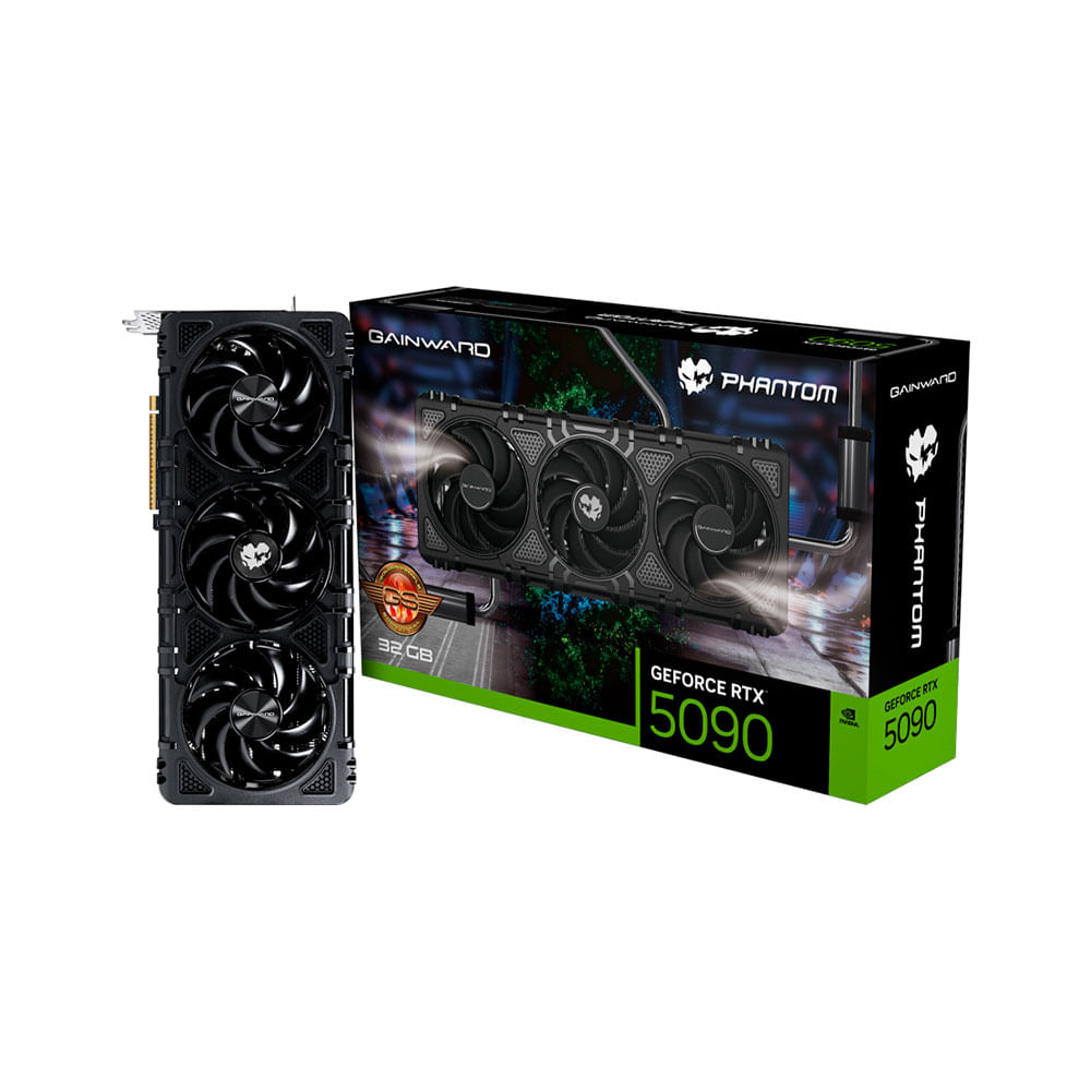 Placa de Vídeo Gainward RTX 5090, 32 GB, 512BIT, DLSS e Ray Tracing - NE75090S19R5-GB2020P