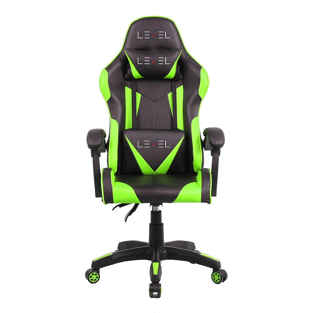 Cadeira Gamer Level LV-C01DN | Preto / Verde