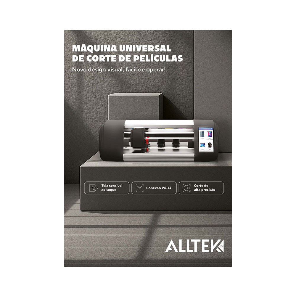 Impressora de Peliculas Alltek para Smartphones e Tablets - ATK-P01 | Cinza