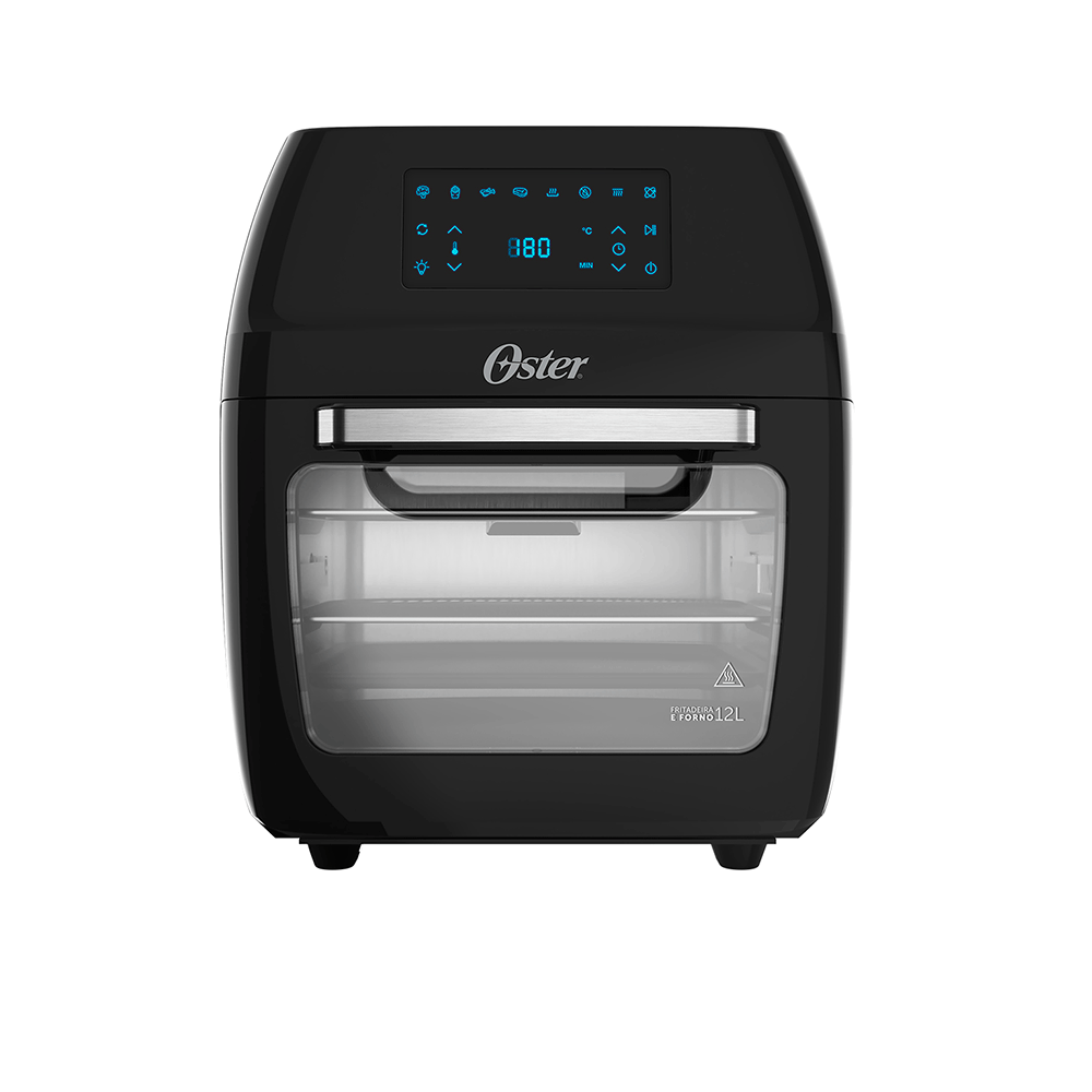 Fritadeira Elétrica Oster Oven Fryer 12L com Timer, 3 em 1 - OFRT780 | Preta