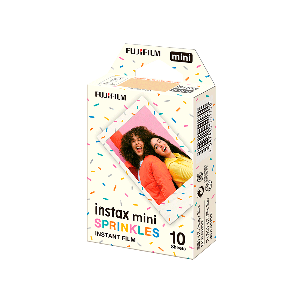 Filme Instantâneo Fujifilm Mini Sprinkles 10 Fotos