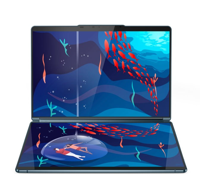 Notebook Lenovo Yoga Book 9i Intel Core Ultra 7 255H 16GB 512GB SSD | 83KJ001TBR