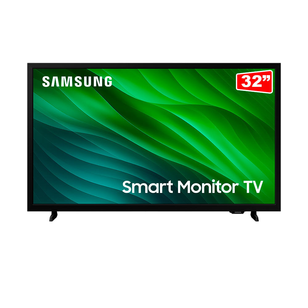 Smart Monitor TV HD 32" Samsung, Smart TV com Tizen, Wi-Fi | LS32H5000FGXZD