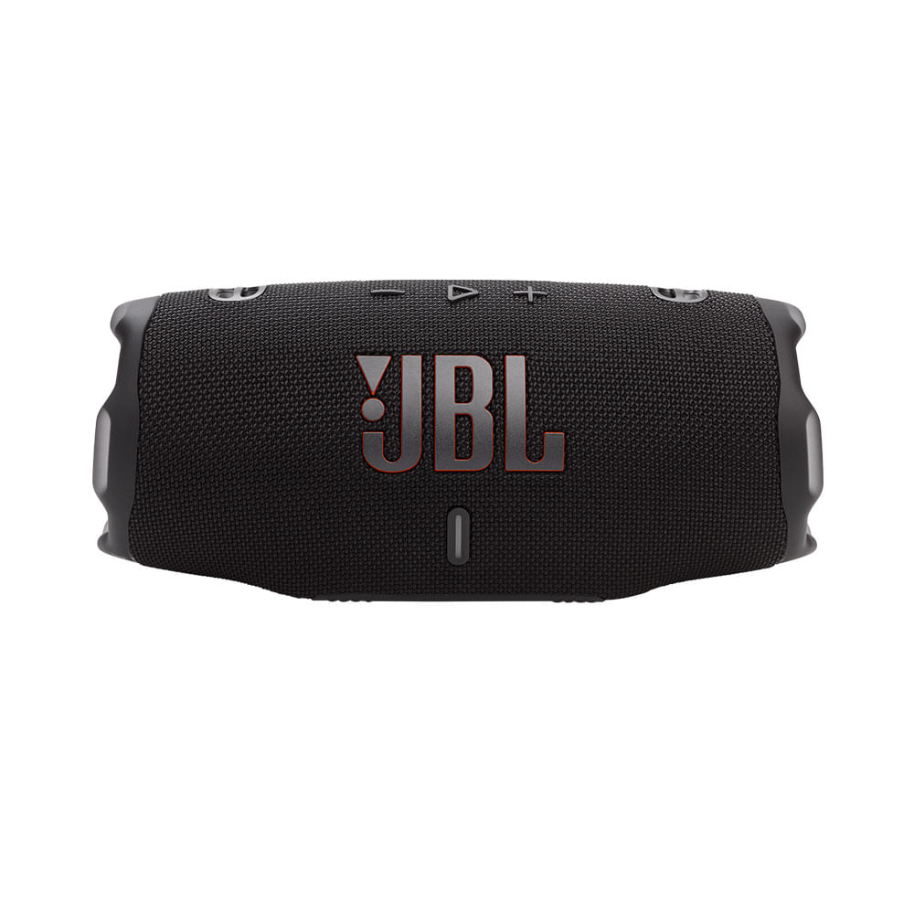 Caixa Bluetooth JBL Charge 6, À Prova d'água e quedas, Potência de 30W+10W, Autonomia até 28hs | Black