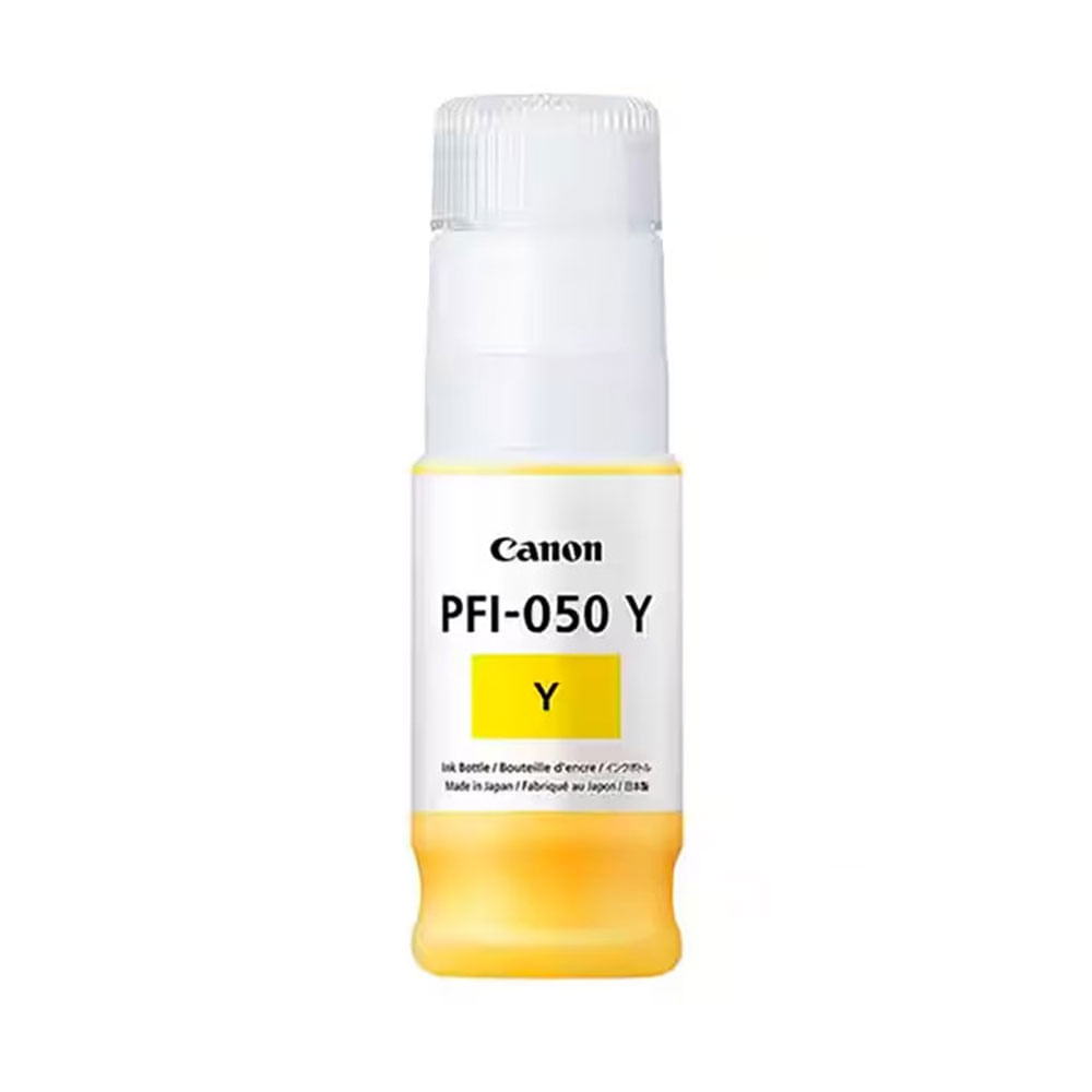 Refil de Tinta Pigmentada Canon PFI-050 70 ml | Amarelo