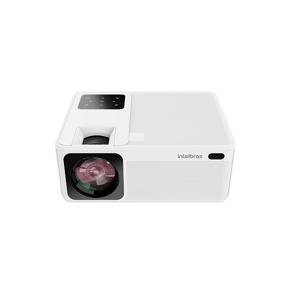 Projetor Intelbras Full HD 5200 Lumens  PFL5211, Até 200" Polegadas, Wi-Fi | Branco