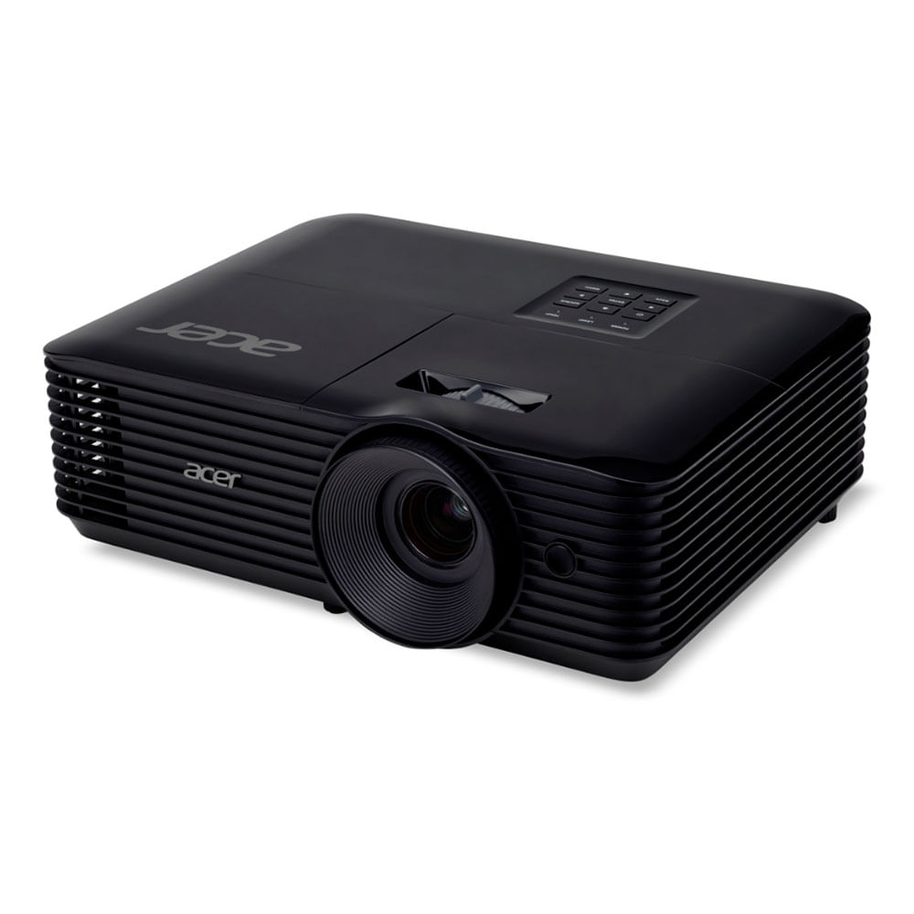 Projetor Acer X1228H, 4.800 Lumens, 3D, WUXGA | Preto