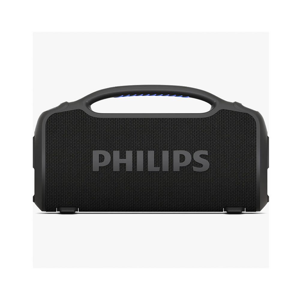 Caixa de Som Bluetooth Philips Boombox TAX400B, 200W, Bateria de 15H, IP66 | Preta