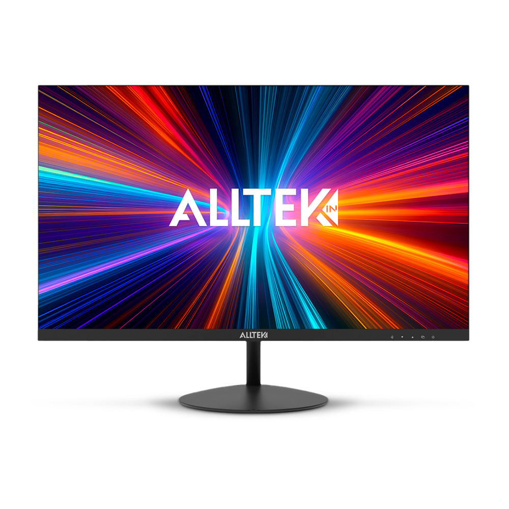 Monitor ALLTEK de 21.5" Full HD, Tela Ultrafina, Painel VA, 100 HZ, 5MS, HDMI, VGA - ATK-215