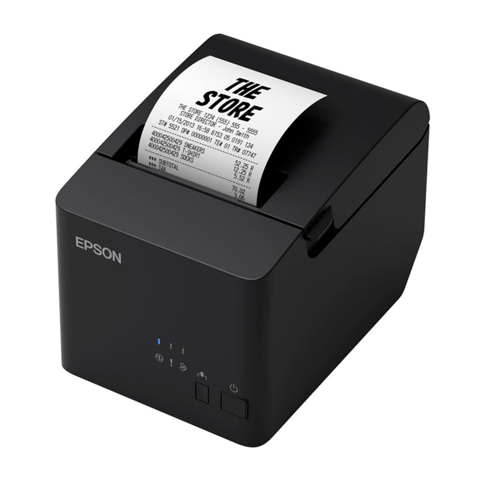 Impressora de Recibos Epson TM-T20X-II Serial / USB/ SER/USB | Bivolt
