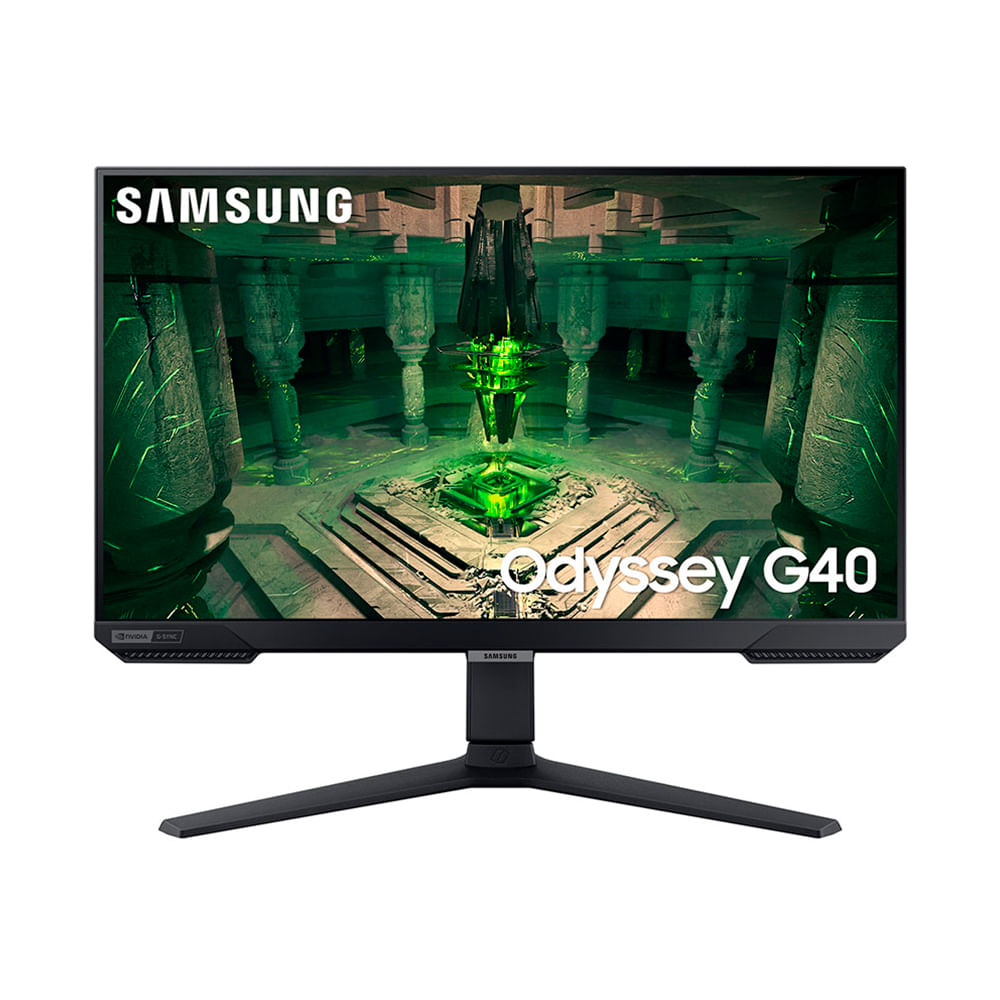 Monitor Gamer Samsung Odyssey G40, 27" Full HD, IPS, Flat, 240Hz | LS27BG400ELMZD