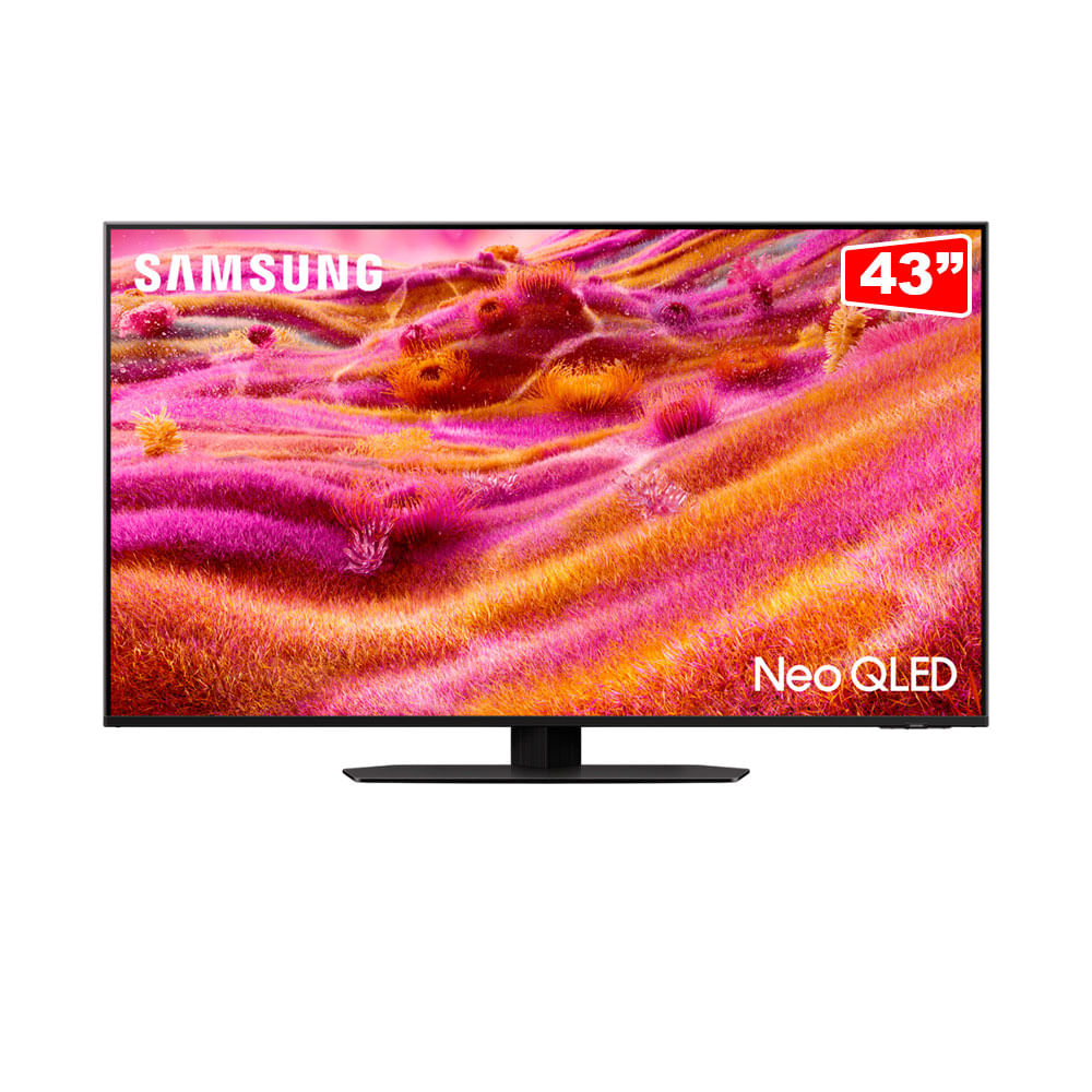 Smart TV Samsung Vision AI 43" Neo QLED Ultra 4K, 165Hz, Modo Game com AI |  QN43QN90FAGXZD