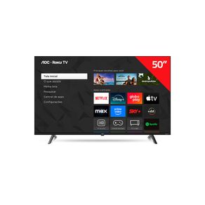 TV LED 4K 50 AOC-PHILIPS ROKU | 50U7045/78 - Fujioka