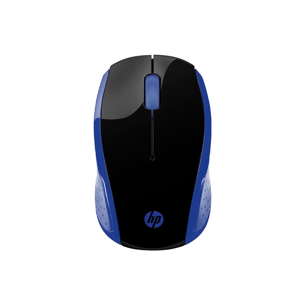 Mouse Sem Fio HP 200, 2.4 GHz, alcance 10 m, 1000 DPI | Azul