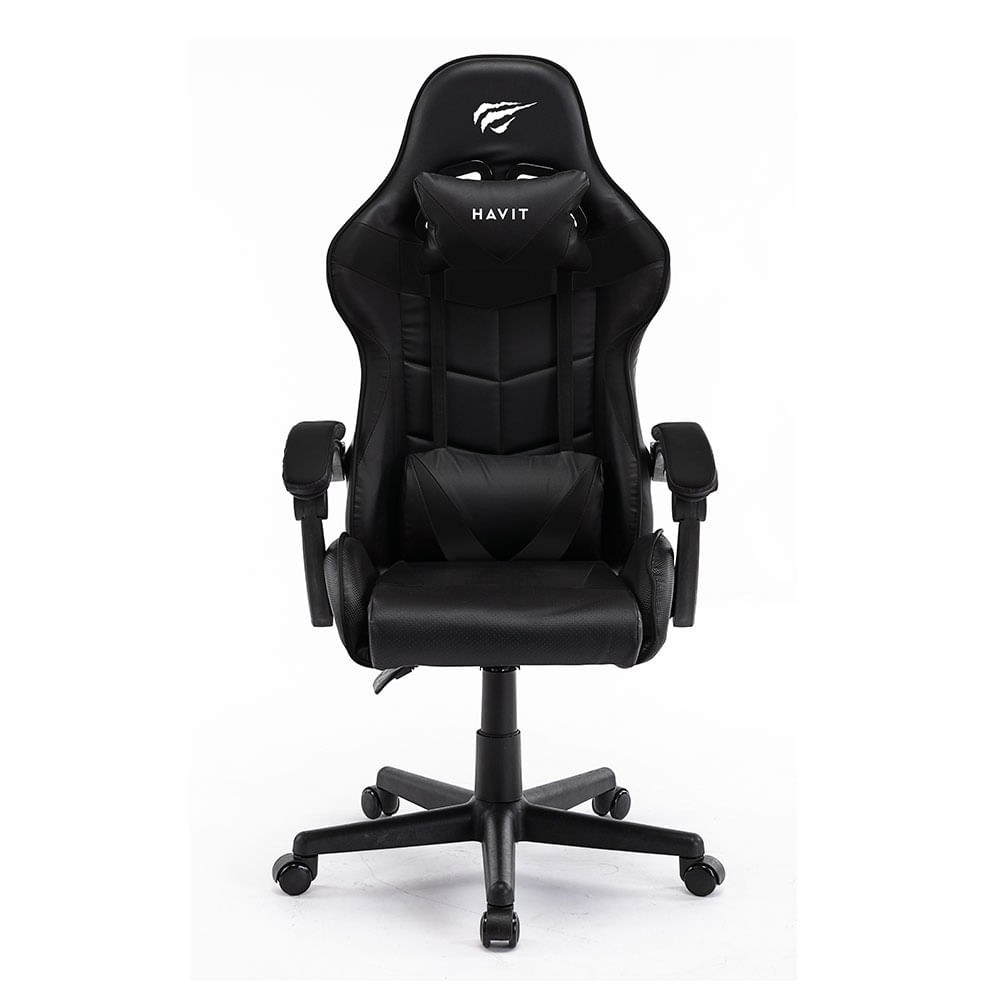 Cadeira Gamer Havit GC933, Reclinação 130° | Preta