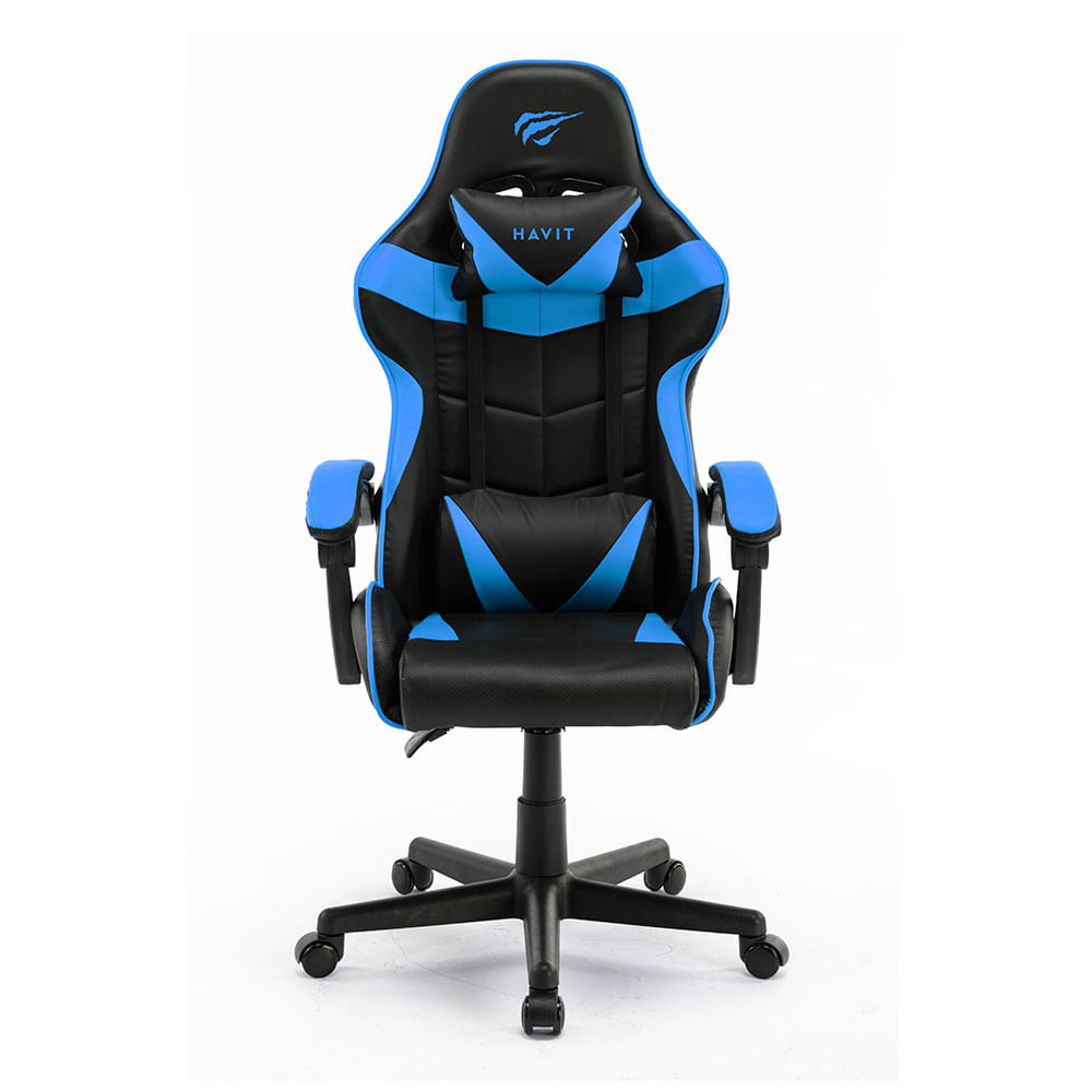 Cadeira Gamer Havit GC933, Reclinação 130° | Azul