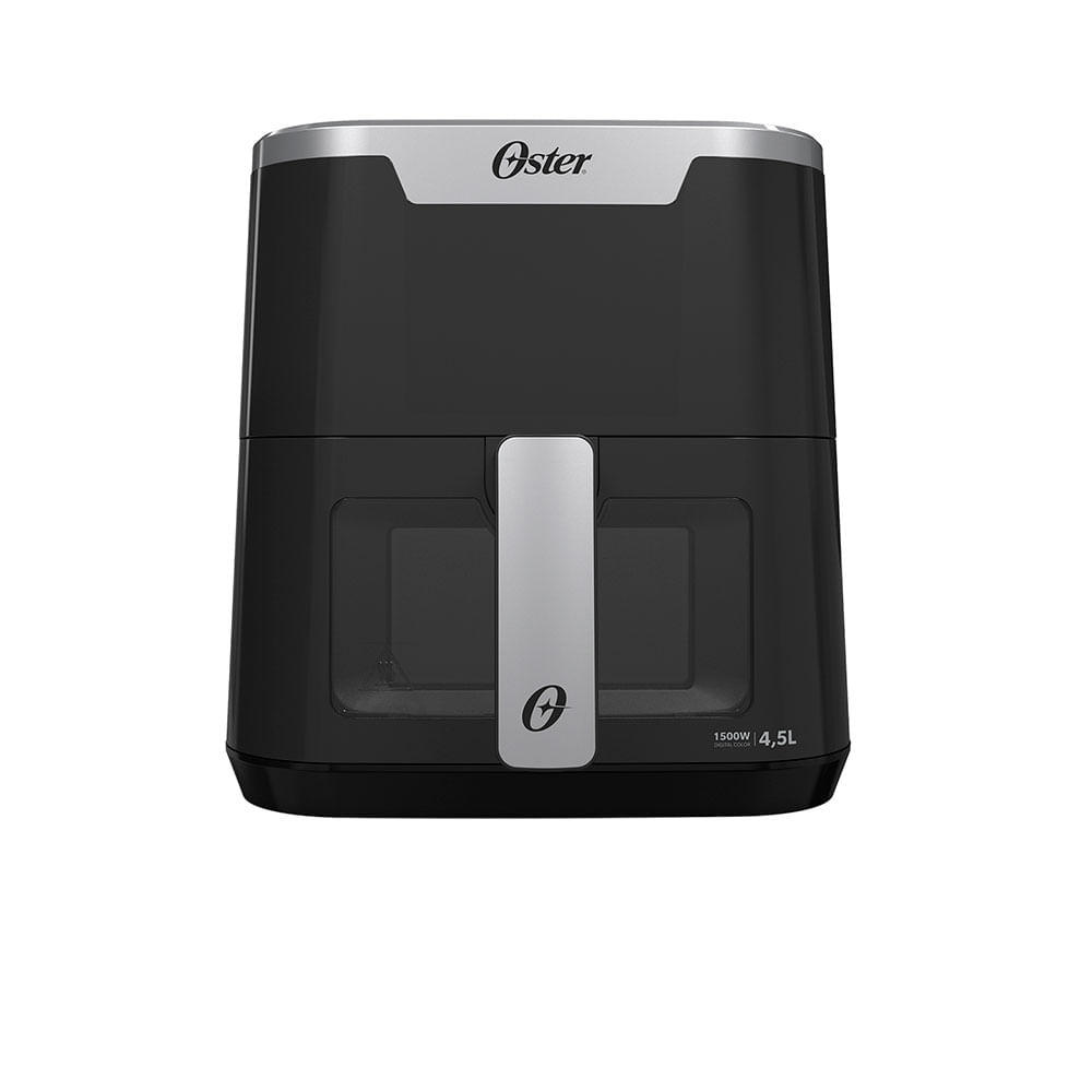 Fritadeira Digital Oster sem Óleo, 4,5L com Painel Touch e Visor Transparente OFRT920 | Preta