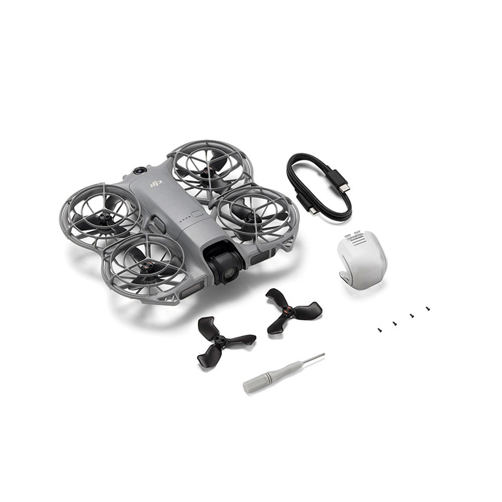 Drone DJI Neo 2, 4K, Com IA e QuickShots (Sem controle) BR - DJI069 | Cinza
