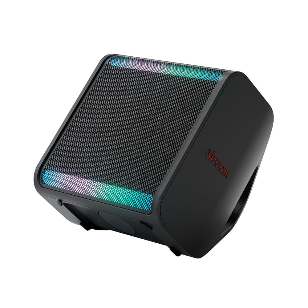 Caixa de Som Bluetooth LG Xboom STAGE 301, Portátil, IPX4, Karaoke, 120W RMS, Som AI | Preto