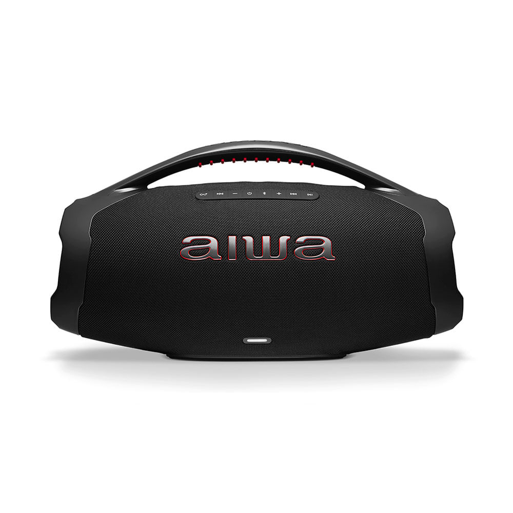 Caixa de Som Bluetooth AIWA Boombox Plus AWS-BBS-01-B, 200W, IP66 | Preto