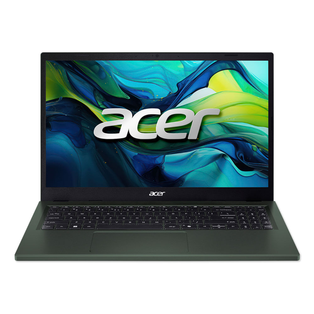 Notebook Acer Aspire Go 15 AG15-71P-753G, Intel Core i7-13620H, 8GB DDR5, 256GB SSD, 15.6" FHD, Linux | Verde escuro