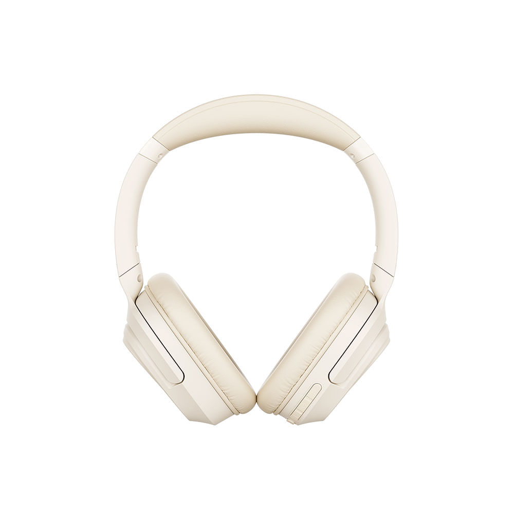 Headphone Havit H612BT Pro com Cancelamento Ativo de Ruído, Modo Gamer com Baixa Latência de 60ms | Bege