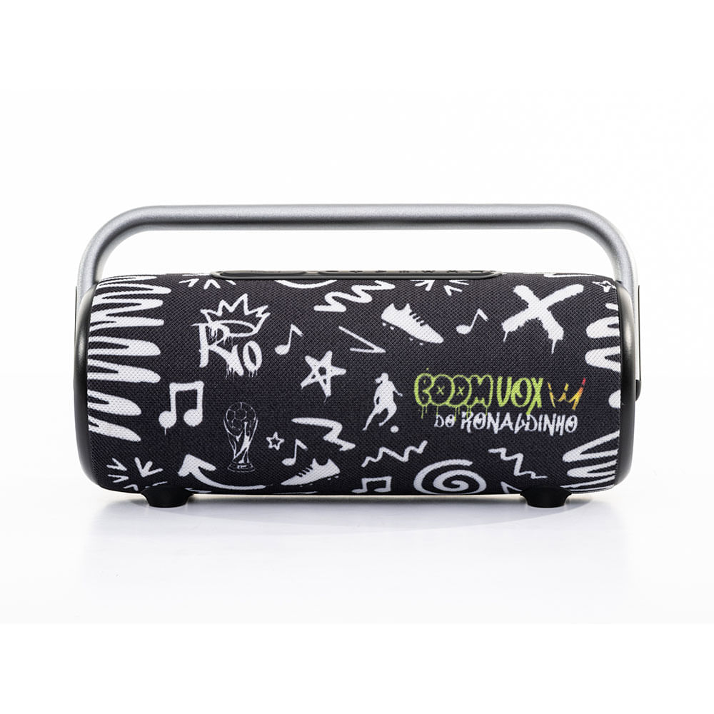 Caixa de Som Amplificada Amvox ACA 310 Boomvox, 310W RMS, Bluetooth, USB, Bivolt | Grafite