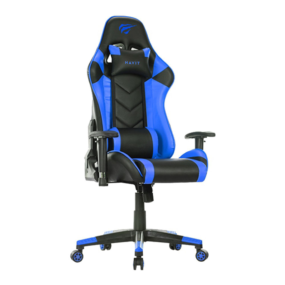 Cadeira Gamer Havit GC932, Reclinação 166° | Azul